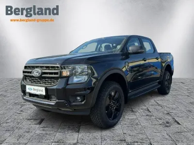 Neu Ford Ranger XLT 279 PS (205 kW) 2026 Agate black metallic (schwarz) schwarz Pickup
