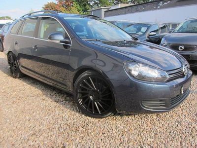 Usata VW Golf VI 122 CV (89 kW) 2010 Blu Utilitaria