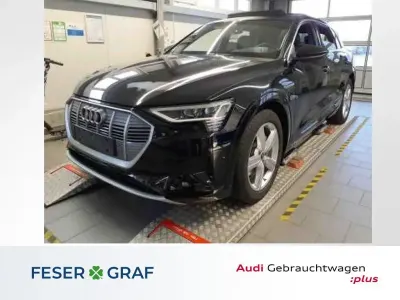 Brugt Audi e-tron S-Line 300 kW (408 HK) 2022 Sort SUV