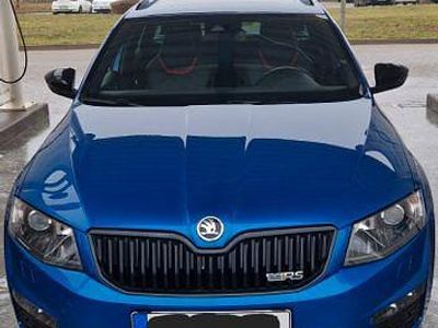 Gebraucht Skoda Octavia vRS 220 PS (161 kW) 2014 Blau Kombi