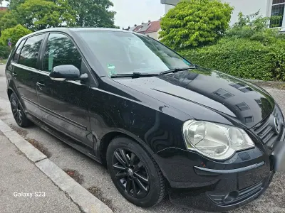 Gebraucht VW Polo 80 PS (58 kW) 2008 Schwarz Kleinwagen