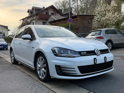 Brugt VW Golf VII GTD 184 HK (135 kW) 2015 Hvid Sedan