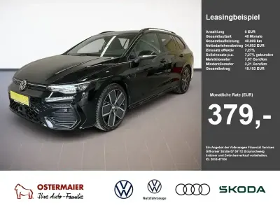 Gebraucht VW Golf VIII R-line 150 PS (110 kW) 2025 Schwarz Kombi