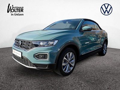 Gebraucht VW T-Roc Cabriolet Style 110 PS (80 kW) 2021 Grün Cabrio