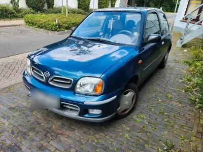 Gebraucht Nissan Micra 60 PS (44 kW) 2000 Blau Kleinwagen