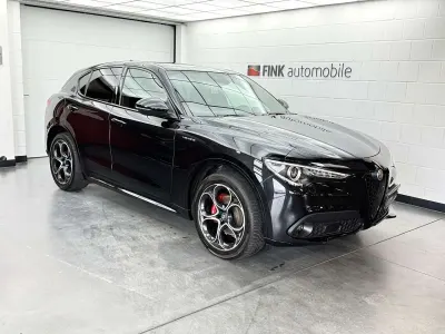 Gebraucht Alfa Romeo Stelvio Veloce 209 PS (153 kW) 2022 Nero vulcano SUV