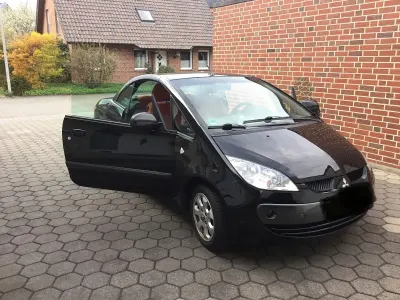 Gebraucht Mitsubishi Colt 2008 Schwarz Cabrio