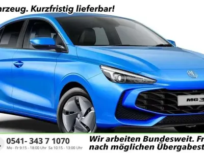 Neu MG MG3 Luxury 194 PS (142 kW) 2026 Como blau Kleinwagen