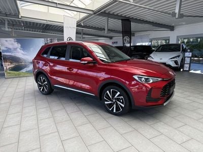 Neu MG ZS Luxury 197 PS (144 kW) 2025 Rot Limousine