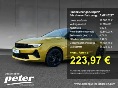 Gebraucht Opel Astra 131 PS (96 kW) 2024 Gelb Kleinwagen