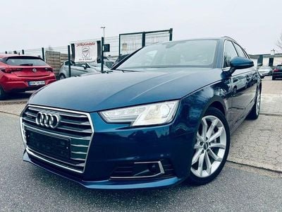 Usata Audi A4 S-Line 190 CV (139 kW) 2017 Blu Station wagon