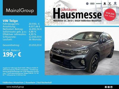 Gebraucht VW Taigo R-line 116 PS (85 kW) 2025 Rauchgrau metallic SUV