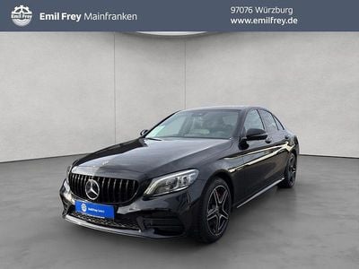 Gebraucht Mercedes C300 AMG 258 PS (189 kW) 2018 Obsidianschwarz metallic Limousine