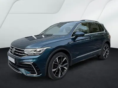 Gebraucht VW Tiguan R-line 190 PS (139 kW) 2021 Blau SUV