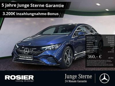 Gebraucht Mercedes EQE300 Advanced Plus 180 kW (245 PS) 2025 Blau / sodalithblau Limousine