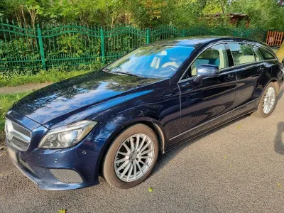 Używany Mercedes CLS220 Shooting Brake 170 KM (125 kW) 2015 Niebieski Kombi