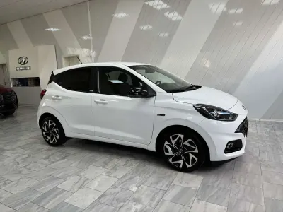 Gebraucht Hyundai i10 N Line 101 PS (74 kW) 2020 Polar white Kleinwagen