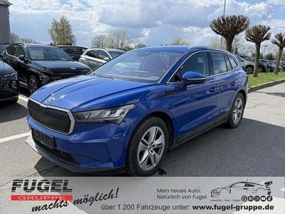 Second-hand Skoda Enyaq iV Loft 150 kW (204 CP) 2022 Albastru SUV
