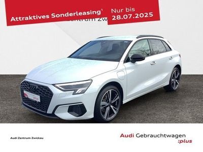 Weiß Gebraucht 2024 Audi A3 Sportback e-tron Advanced Kleinwagen | 36.490 € (Teuer)