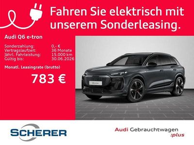 Second-hand Audi Q6 e-tron Advanced 225 kW (306 CP) 2025 Gri SUV