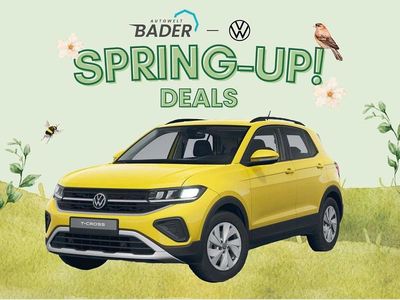 Neu VW T-Cross Life 95 PS (69 kW) 2025 Gelb SUV