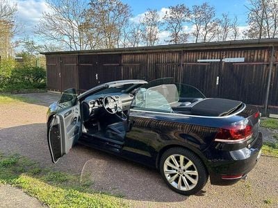 Usata VW Golf 160 CV (117 kW) 2011 Nero Cabrio