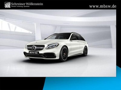 Gebraucht Mercedes C63S AMG AMG 510 PS (375 kW) 2018 Manufaktur diamantweiß bright Kombi