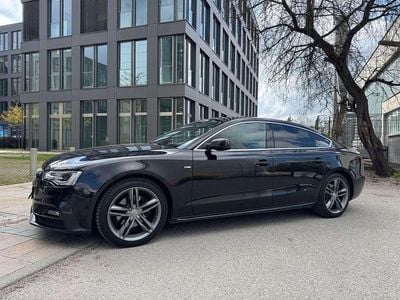 Gebraucht Audi A5 Sportback Sport 177 PS (130 kW) 2015 Schwarz Kleinwagen