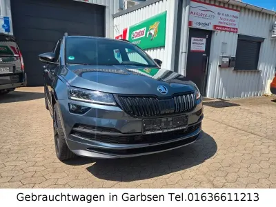 Gebraucht Skoda Karoq SportLine 150 PS (110 kW) 2021 Grau SUV