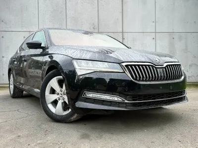 Używany Skoda Superb Style 150 KM (110 kW) 2021 Czarny Sedan/Limuzyna
