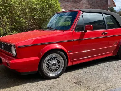 Gebraucht VW Golf Cabriolet Sportline 98 PS (72 kW) 1991 Rot Cabrio