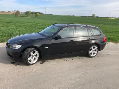 Usata BMW 318 143 CV (105 kW) 2008 Nero Station wagon