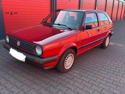 Usata VW Golf II Basis 54 CV (39 kW) 1991 Rosso Utilitaria