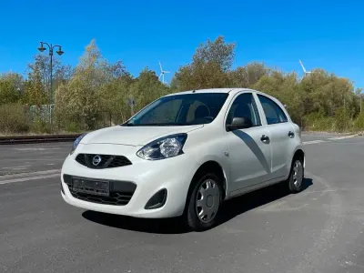 Gebraucht Nissan Micra 80 PS (58 kW) 2014 Weiß Kleinwagen