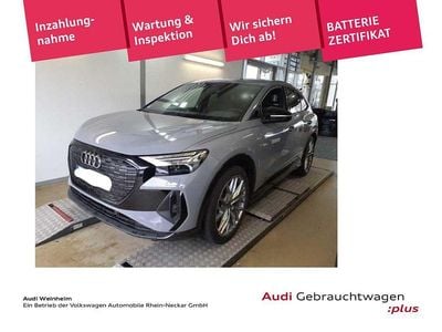 Grau Gebraucht 2023 Audi Q4 Sportback e-tron S-Line SUV | 33.491 € (Fairer Preis)