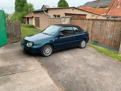 Gebraucht VW Golf Cabriolet 116 PS (85 kW) 2000 Blau Cabrio