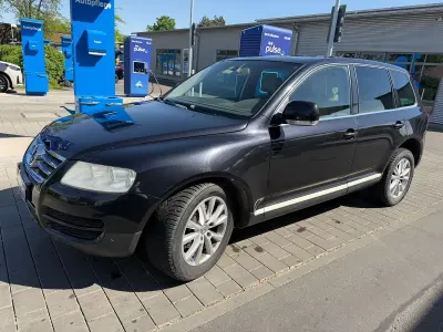 Brugt VW Touareg 241 HK (177 kW) 2004 Sort SUV