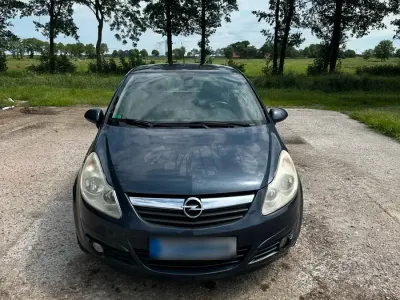 Gebraucht Opel Corsa 90 PS (66 kW) 2009 Blau Kleinwagen
