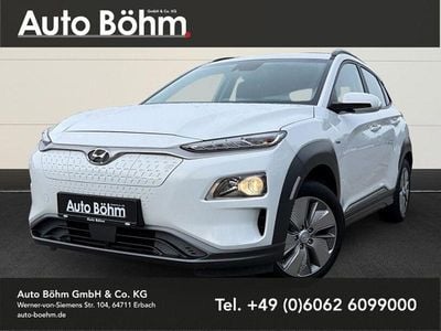 Gebraucht Hyundai Kona Basis 100 kW (136 PS) 2020 Chalk white / met SUV