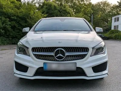 Gebraucht Mercedes CLA200 AMG line 156 PS (114 kW) 2015 Weiß Kombi