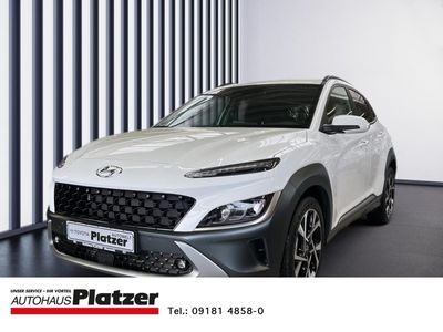 gebraucht Hyundai Kona 1.6 EU6d 1,6 T-GDI DCT Prime 2WD HUD Navi digitales Cockpit LED ACC Apple CarPlay Klimaautom