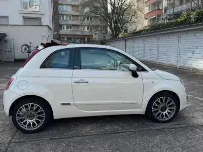 Usado Fiat 500C Lounge 86 HP (63 kW) 2012 Branco Cabrios