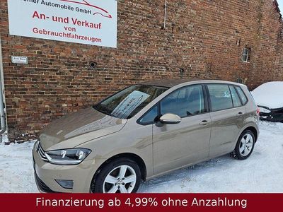 Gold Gebraucht 2014 VW Golf Sportsvan Comfortline Van / Kleinbus | 10.990 € (Fairer Preis)
