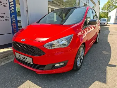 Gebraucht Ford C-MAX Sport 125 PS (91 kW) 2019 Racerot Van / Kleinbus