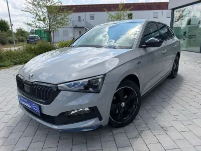 Gebraucht Skoda Scala Monte Carlo 110 PS (80 kW) 2021 Grau Kleinwagen