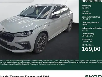 Gebraucht Skoda Scala Tour 116 PS (85 kW) 2025 Stahlgrau Kleinwagen