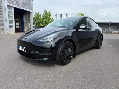 Brugt Tesla Model Y Performance 320 kW (436 HK) 2022 Sort SUV