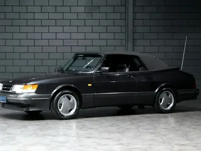 Brugt Saab 900 Cabriolet 141 HK (103 kW) 1993 Sort Cabriolet