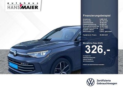 Gebraucht VW Tiguan Elegance 150 PS (110 kW) 2024 Delfingrau metallic SUV