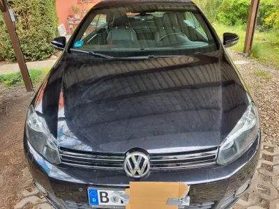Gebraucht VW Golf 105 PS (77 kW) 2011 Schwarz Cabrio
